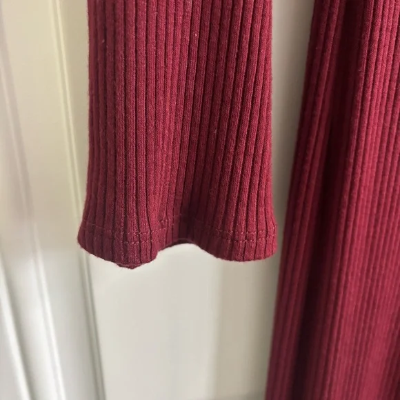 NWT Simon Miller Burnt Burgundy Space Midi Dress, Size Large - Picture 5 of 12